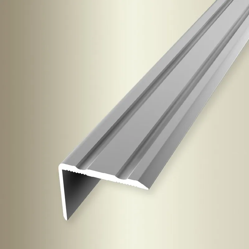 Super Prix PROVISTON Nez de marche Largeur 24.5 mm H 0 - 17 mm Aluminium Facile à plier Autoadhésif