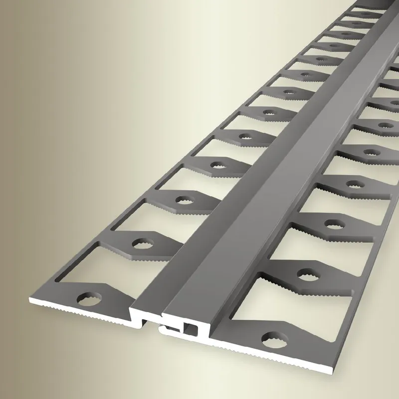 Livraison Express PROVISTON Profilé de dilatation 53 x 3 x 2700 mm Alu anodisé Dilatation 2.5 mm