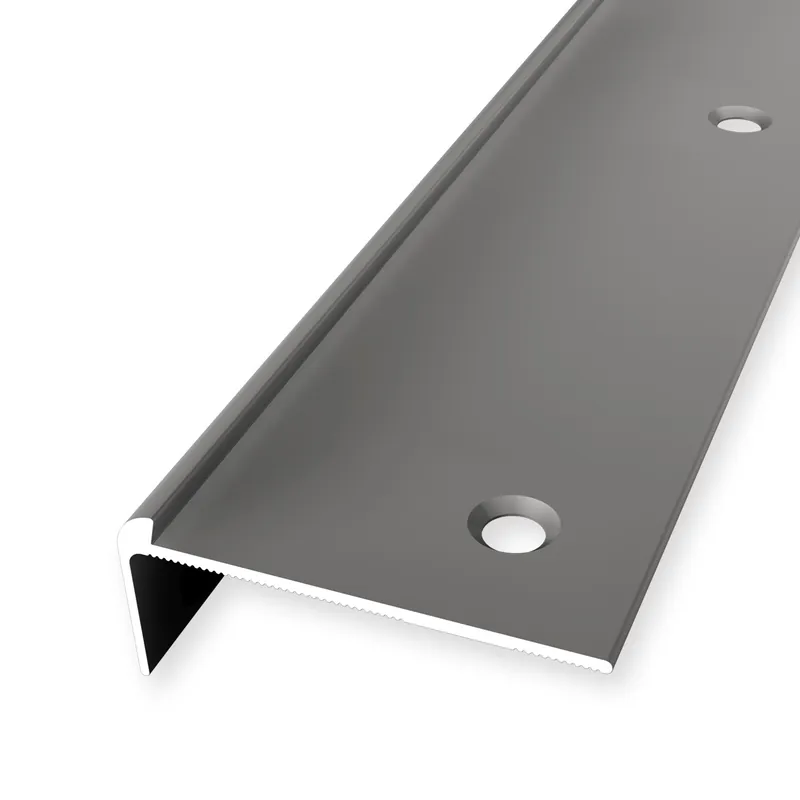 Achetez Aujourd'hui PROVISTON Nez de marche Largeur 48 mm H 3 mm Aluminium A visser profilé de finition