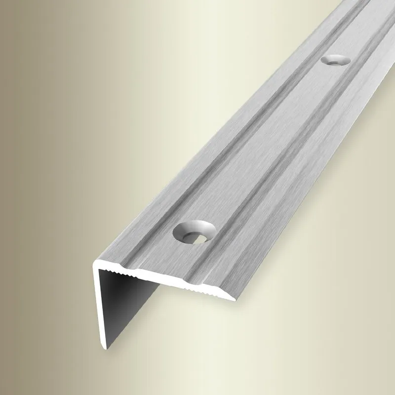 PROVISTON Nez de marche Largeur 24.5 mm Hauteur 0 - 17 mm Longueur 1000 mm Alu anodisé Livraison Express
