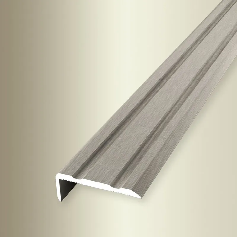Solde Nez de marche Largeur 24.5 mm H 0 - 7 mm Longueur 1000 mm Cornière escalier anodisé