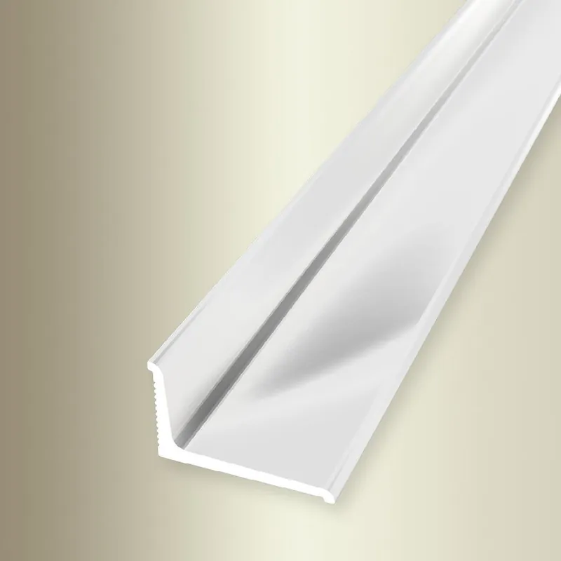 Offre Du Jour Profilé de finition 18 x 12 x 2700 mm Profilé en alu Lisse Inversible Autoadhésif