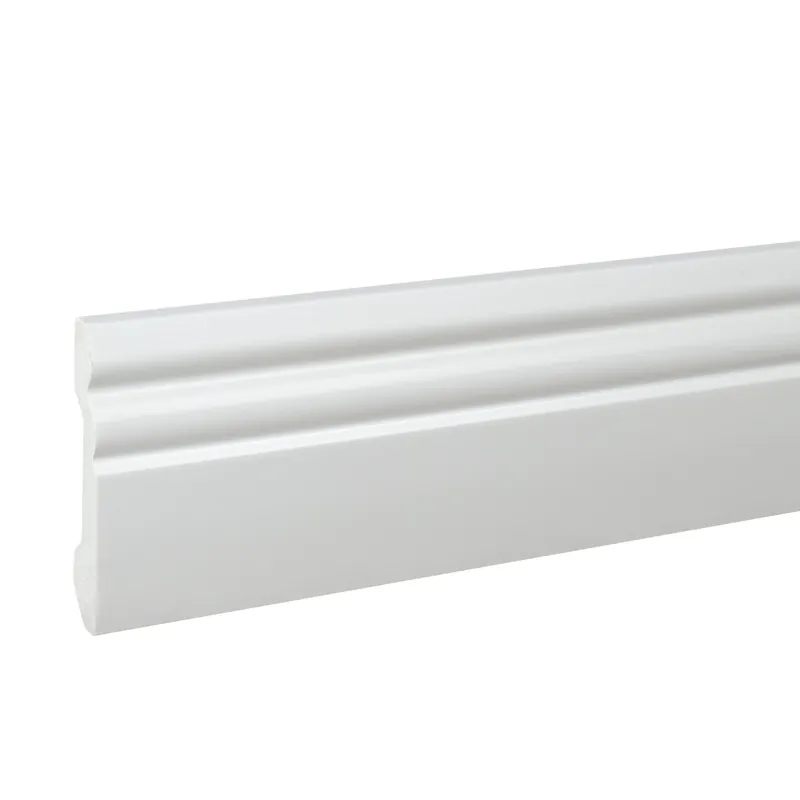 PROVISTON Plinthe moulurée Plastique blanc Plinthe Style XVI en différentes couleurs / Hauteurs Réduction