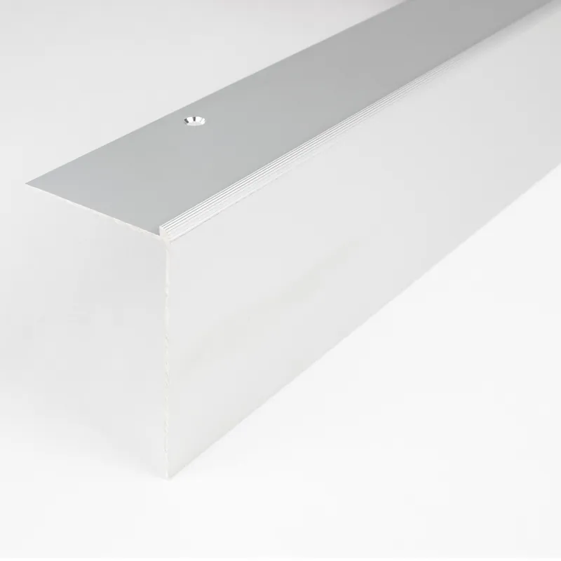 Auer Nez de marche & cornières Hauteur 80 mm Largeur 50 mm Aluminium Meilleur Choix