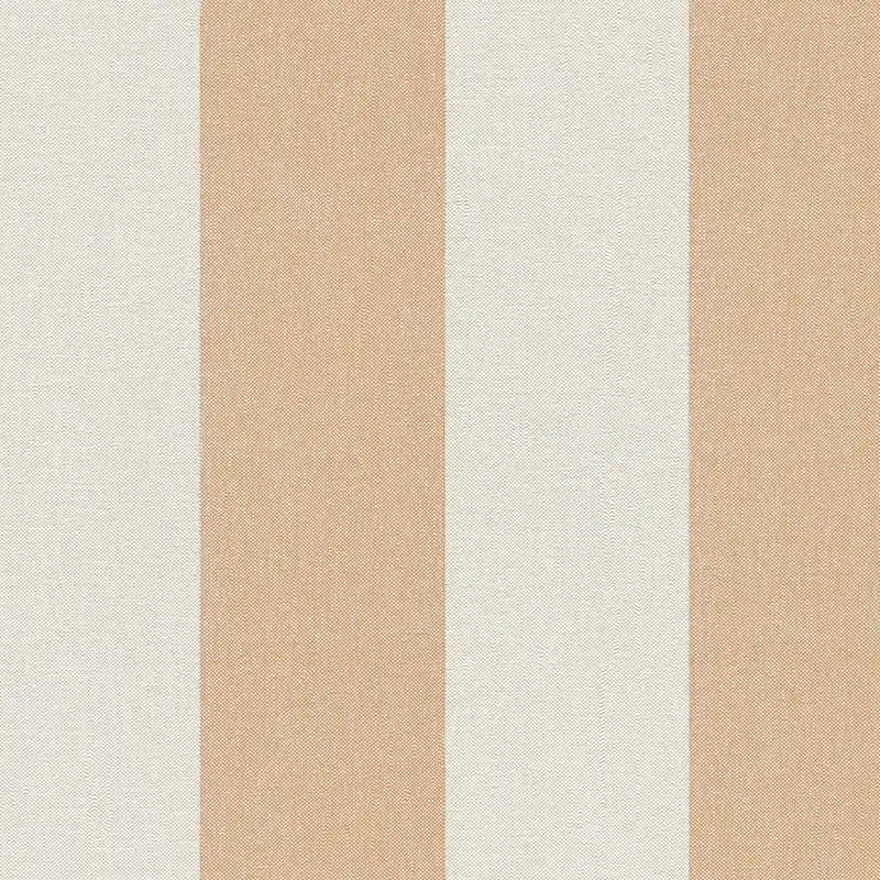 Papier peint intissé 397942 orange Rayures vagues Pure Elegance A.S. Creation Bon Marché