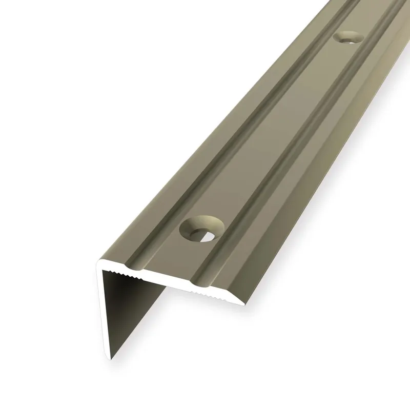 Nez de marche 20 x 24.5 mm Aluminium cornière différentes longueurs Küberit Meilleur Choix