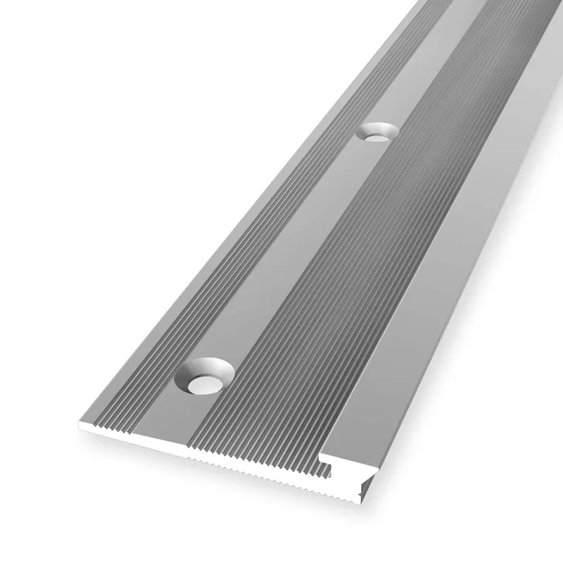 Profilé de finition 6 x 36 x 2700 mm Aluminium Profilé d‘arrêt Lisse Argent Küberit Livraison Express
