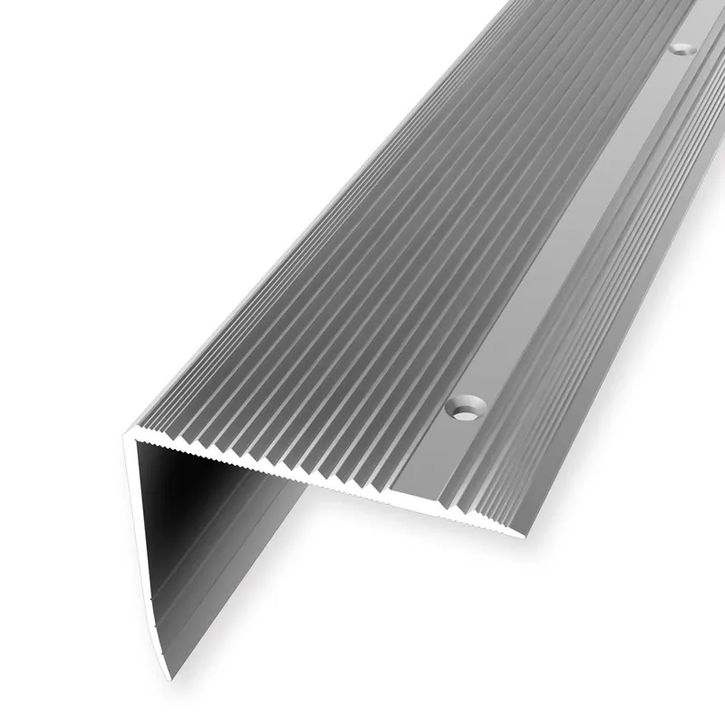 Nez de marche 55 x 70 mm Aluminium Cornière striée Différentes longueurs Küberit Commander Maintenant