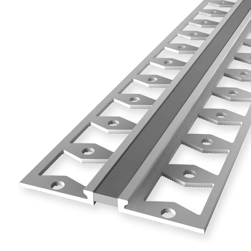Nouveauté Profilé de dilatation 4 x 48 x 2500 mm aluminium Équerre de carrelage Argent Küberit