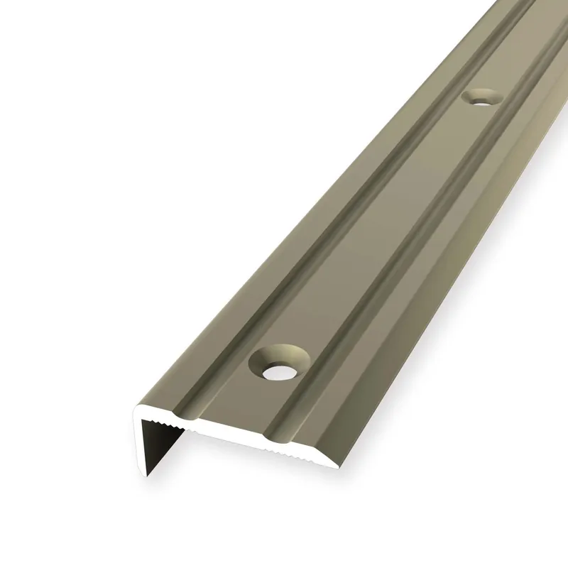 Réduction Nez de marche 10 x 24.5 mm aluminium cornière différentes longueurs Küberit