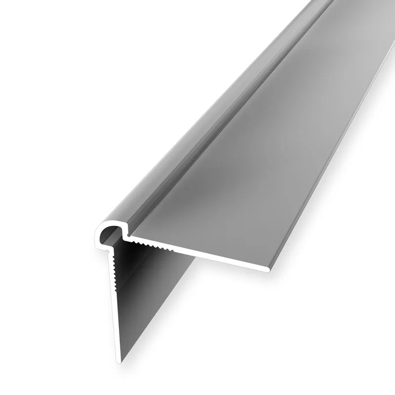 Prix Choc Profilé mural 25 x 25 x 2700 mm Aluminium Baguette de finition Lisse diff. Couleurs & Fixation Küberit