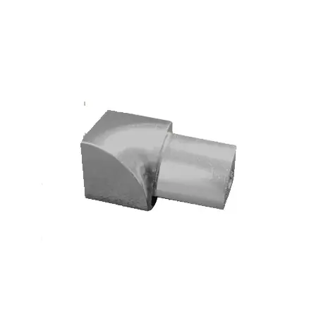 Certifié Angle entrant pour équerre de finition carrelage quart-de-rond 9 x 9 mm jonction équerre Küberit