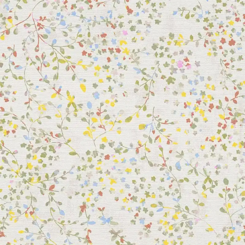 Papier peint intissé 397471 coloré écru fleurs floral PintWalls II A.S. Creation Petit Prix