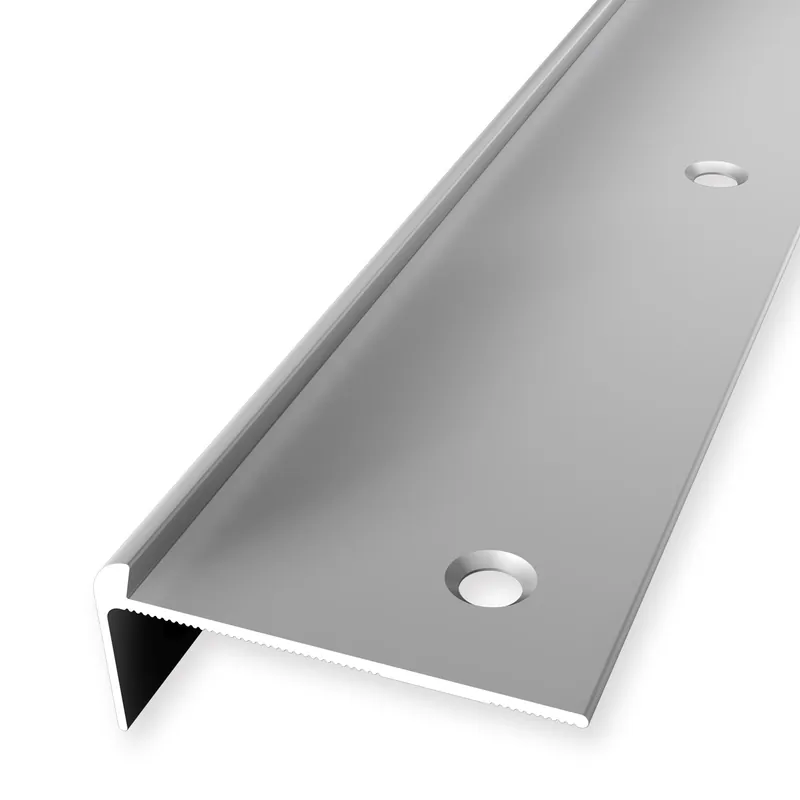 Commander Maintenant Nez de marche 20 x 48 x 2500 mm Cornière alu diff. modèles Küberit