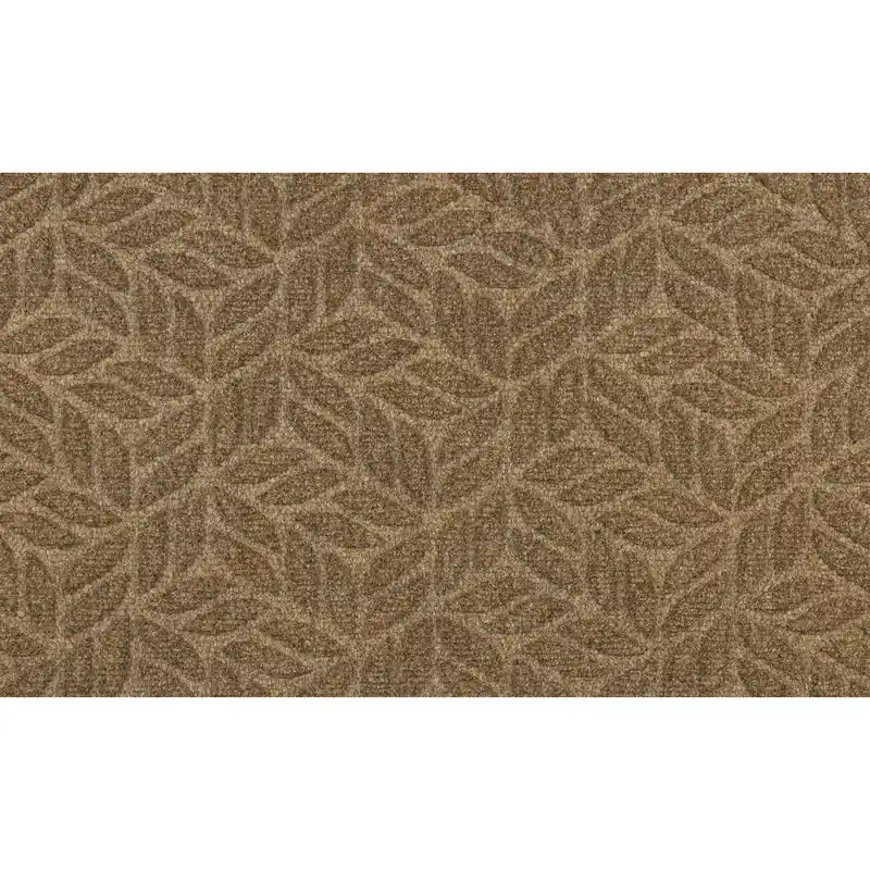 Prix Cassé Paillasson Leaves Taupe 75 x 45 cm tapis de sol lavable wash+dry DUNE