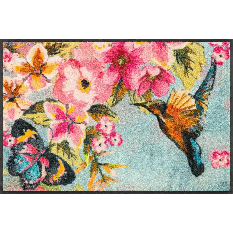 Bon Marché Paillasson Bloomibri tapis de sol lavable Différentes tailles wash+dry Design