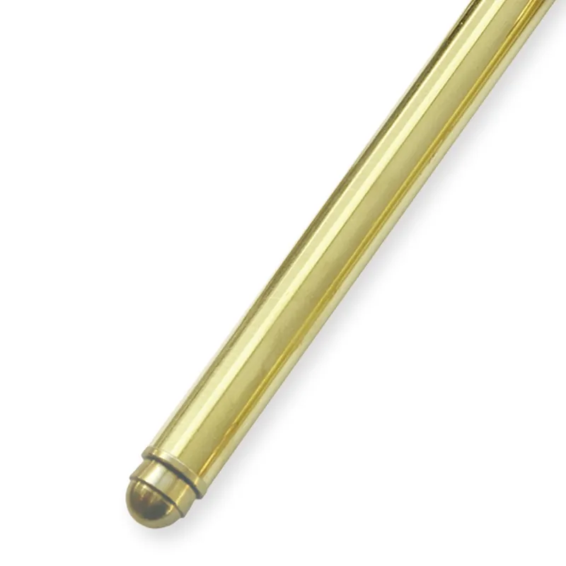 Tringle d‘escalier creuse avec embouts gland Laiton Barre d‘escalier tailles divers Küberit Remise