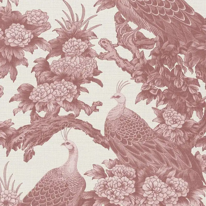 Papier peint intissé 399824 rouge écru Pink fuchsia fleurs floral Michalsky 6 A.S. Creation Prix Réduit