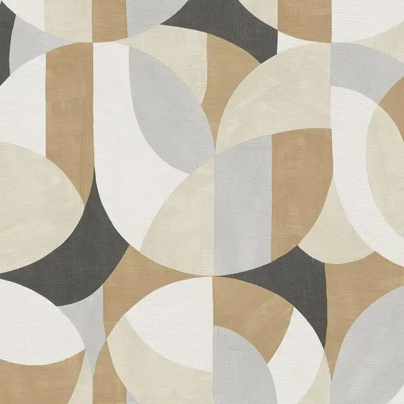 Papier peint intissé 399321 blanc beige Schwarz noir graphique French Affair A.S. Creation Promotion
