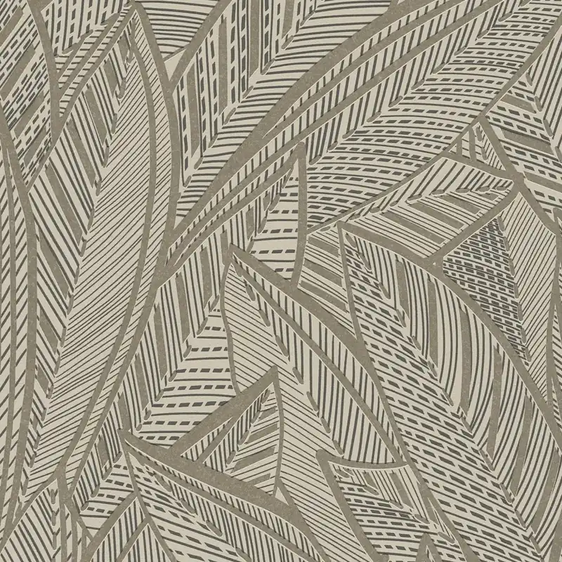 Acheter Direct Papier peint intissé 399332 or noir arbres feuilles French Affair A.S. Creation