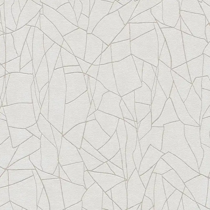 Promotion Saisonnière Papier peint intissé 399341 gris blanc graphique French Affair A.S. Creation