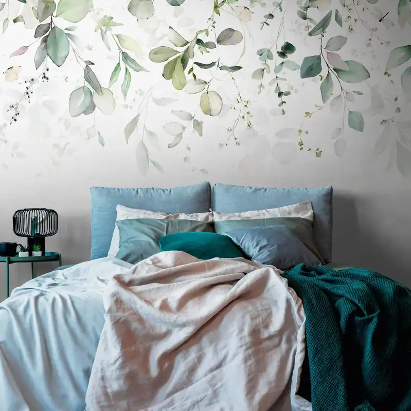 Promotion A.S. Creation Papiers peints photo The Wall III 399001 Un motif par rouleau Arbres Feuilles Vert