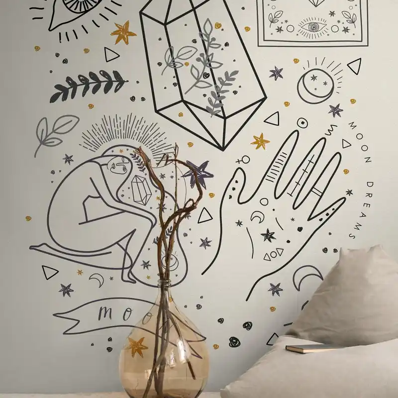 A.S. Creation Papiers peints photo The Wall III 398231 Un motif par rouleau Abstrait Crème Noir Meilleur Prix