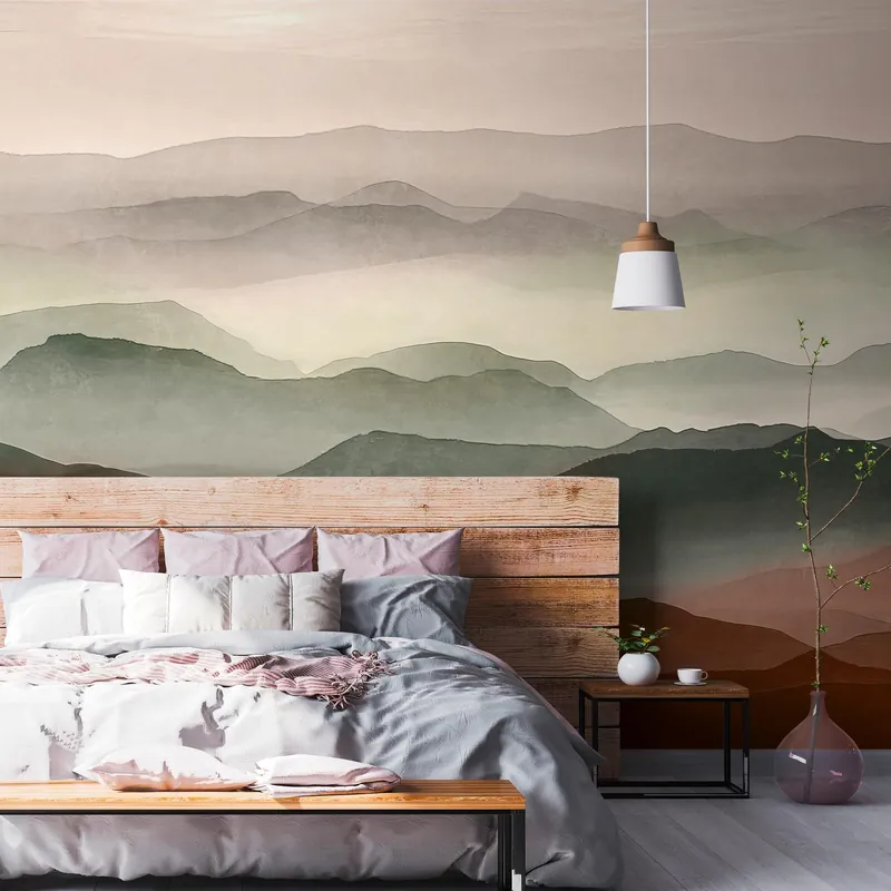 Prix Promo A.S. Creation Papiers peints photo The Wall III 398971 Un motif par rouleau Nature Paysage Rouge