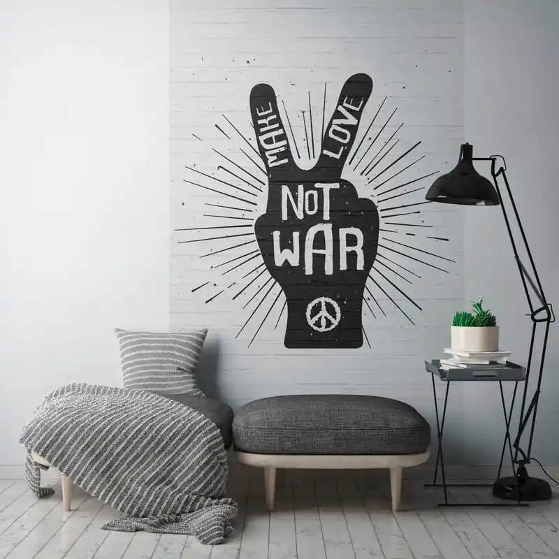 A.S. Creation Papiers peints photo The Wall III 398291 Un motif par rouleau Pierre Béton Blanc Noir Certifié
