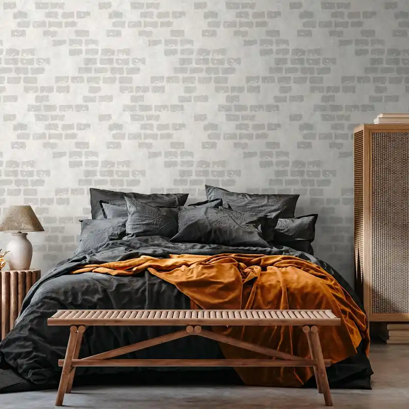Certifié A.S. Creation Papiers peints photo The Wall III 398251 Un motif par rouleau Pierre Béton Gris Beige
