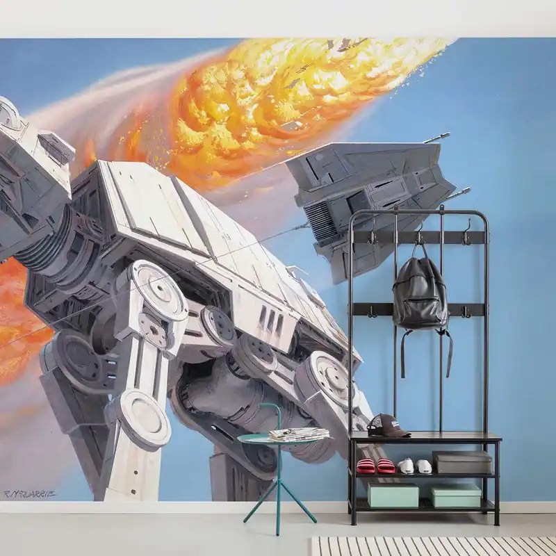 Komar Papier Peint numérique Photo Star Wars Transport blindé TB-TT 10 250 x 500 cm Intissé Remise