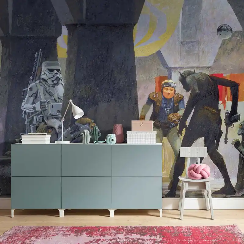 Komar Papier Peint Photo Star Wars Rues Mos Eisley 250 x 500 cm Intissé Satisfait Ou Remboursé