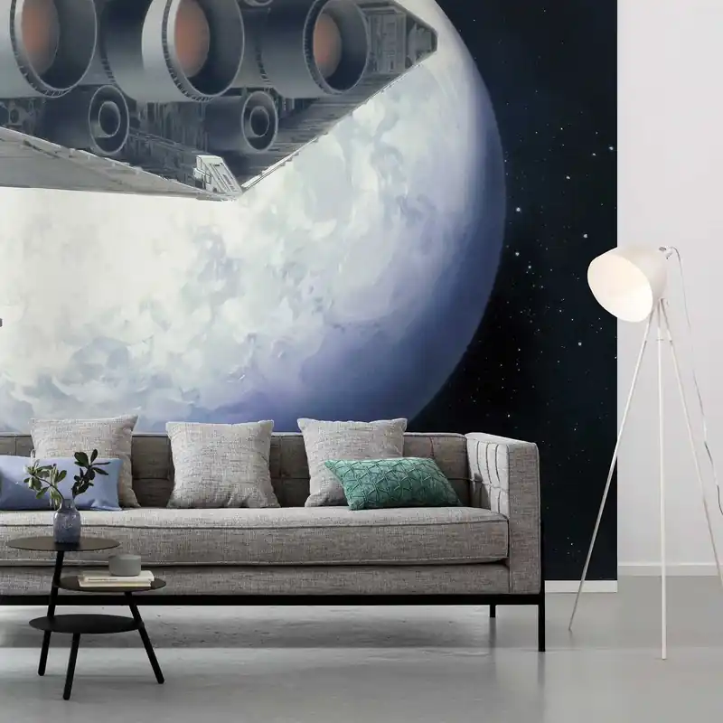 Meilleur Choix Komar Papier Peint Photo sur Intissé Star Wars Destructeurs d‘étoiles 250 x 500 cm Planète Univers