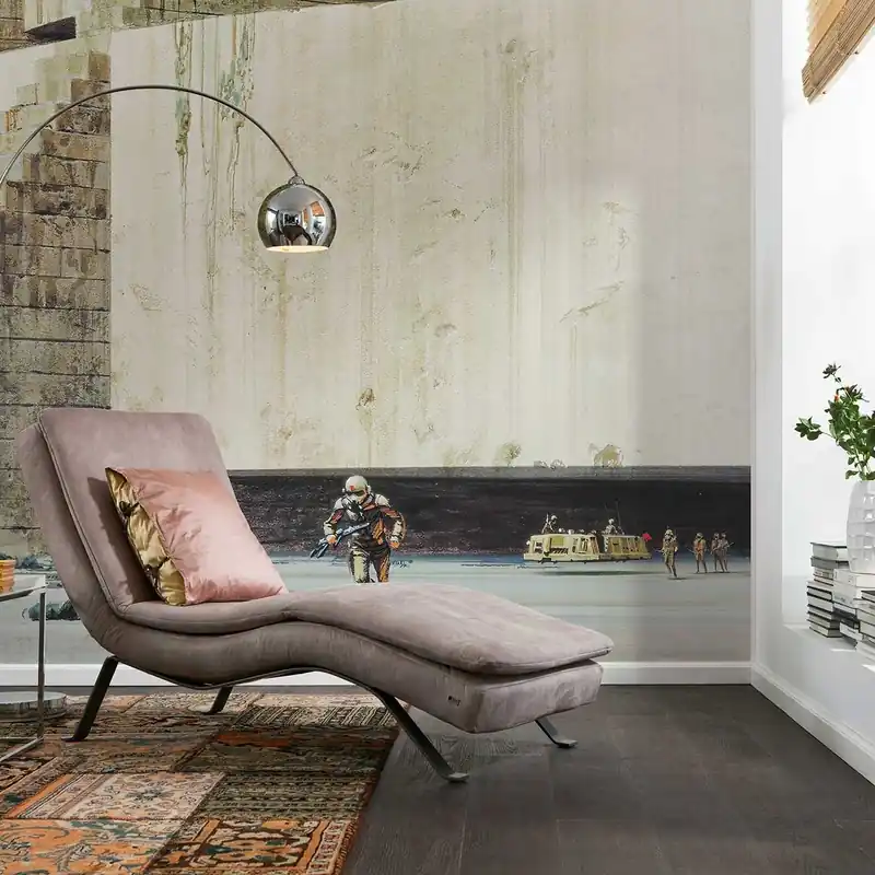Komar Papier Peint numérique Photo sur Intissé Star Wars Classique Yavin Temple 250 x 500 cm Jedi Prix Bas