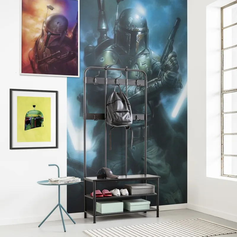 Komar Papier Peint Photo Star Wars Bounty Hunter 280 x 150 cm Intissé Chasseur de primes Univers Paiement Sécurisé