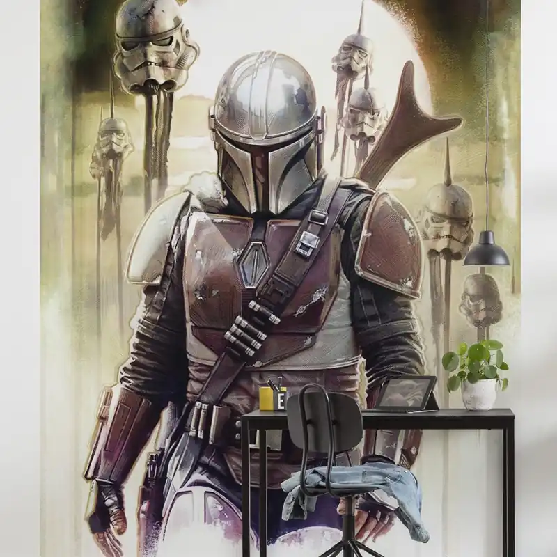 Komar Papier Peint numérique Photo sur Intissé Star Wars Mandalorien Galaxie 280 x 200 cm Acheter En Ligne