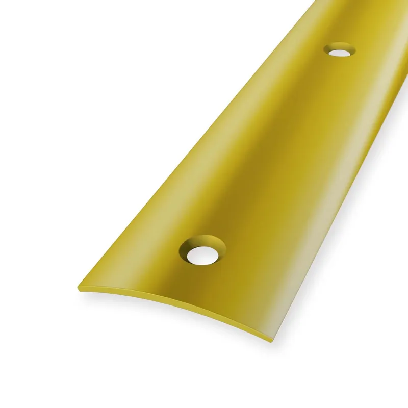 Promotion Saisonnière Profilé de transition 5 x 40 mm en acier inoxydable Barre de seuil lisse différentes longueurs Küberit