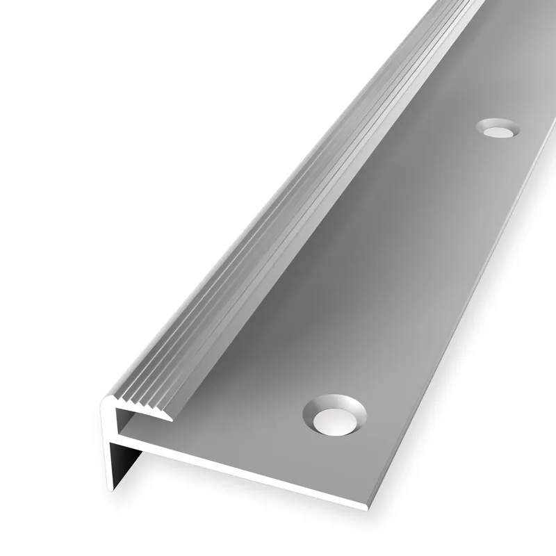 Nez de marche 15 x 30 mm Aluminium Cornière striée Différentes longueurs Küberit Bon Marché