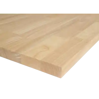 Super Prix Panneau lamellé collé HEVEA 33mm 450x110