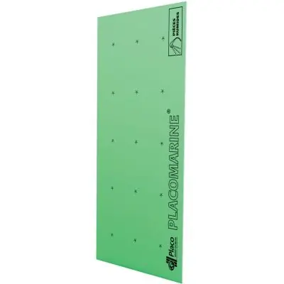 Promotion Plaque de plâtre Placomarine® BA 13 - long. 2,50m x larg. 1,20m