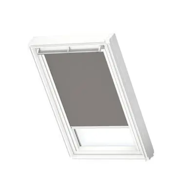 Populaire Store occultant manuel en aluminium DKL SK06 0705S gris - larg. 114 cm x haut. 118 cm