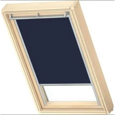 Store occultant manuel en aluminium DKL C02 1100S bleu foncé - larg. 55 cm x haut. 78 cm Achetez Aujourd'hui