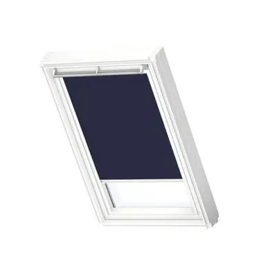 Store occultant manuel en aluminium DKL 102 1100S bleu foncé - larg. 55 cm x haut. 78 cm Bon Marché