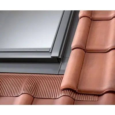 Acheter En Ligne Raccord sur toiture EDJ UK04 0700C2 pour tuiles - pose encastrées - larg. 134cm x haut. 98cm Rouge brun
