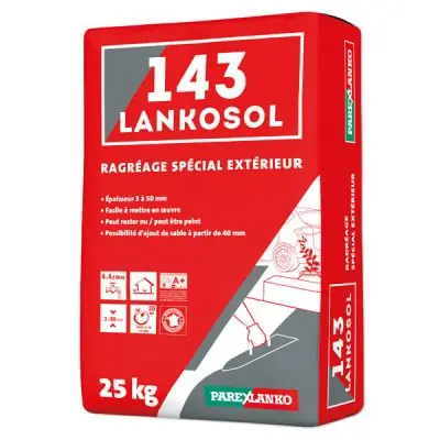 MORTIERS AUTONIVELANTS 143 LANKOSOL 25KG Bon Plan