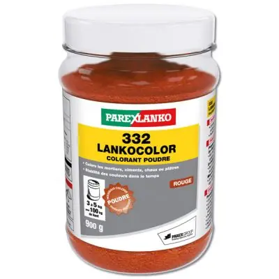 Authentique COLORANT 332 LANKOCOLOR ROUGE 900G