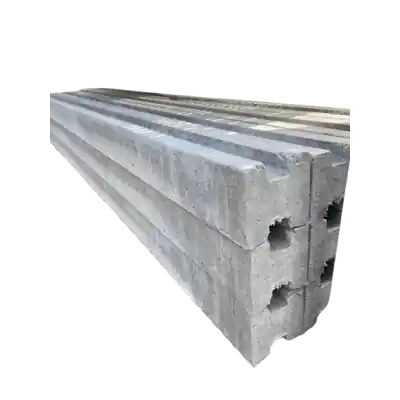 POTEAU 12X12 HT 250 Total 2 RAINURES ROU Pas Cher
