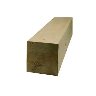 Super Prix POTEAU CONTRECOLLE PIN 140x140 4,00M CL 4 vert