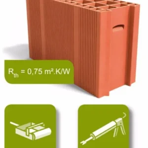 BRIQUE BGV20 PRIMO BASE 500X200XH314 R0,75 Solde