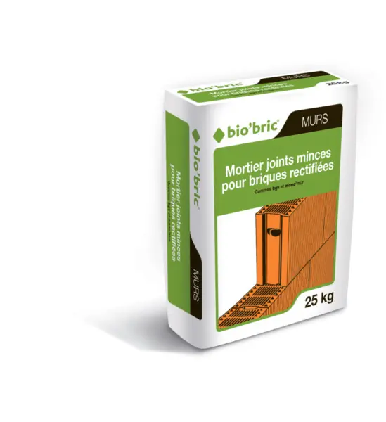 MORTIER BIOBRIC JM JOINT MINCE POSE BRIQUE SAC 25KG Produit De Marque